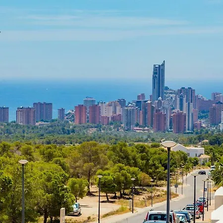 Balcon De Sierra Cortina! Panoramic Sea View ! Apartment Finestrat